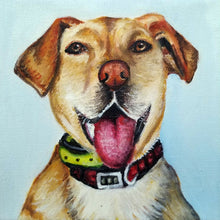 Load image into Gallery viewer, Pet Portrait Painting On Canvas Paper