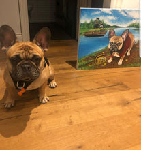 Load image into Gallery viewer, Royal Pet Painting On Stretched Canvas