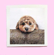 Load image into Gallery viewer, Painted Pet Portrait on Canvas Paper