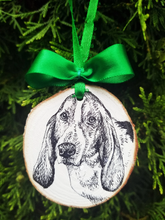 Load image into Gallery viewer, Pet Wood Slice Ornament