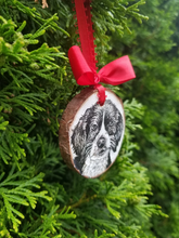 Load image into Gallery viewer, Pet Wood Slice Ornament