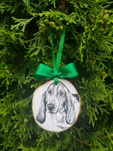 Load image into Gallery viewer, Pet Wood Slice Ornament