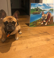Load image into Gallery viewer, Royal Pet Painting On Stretched Canvas
